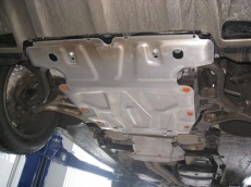 Защита алюминиевая Alfeco для картера Volkswagen Touareg I 2003-2010